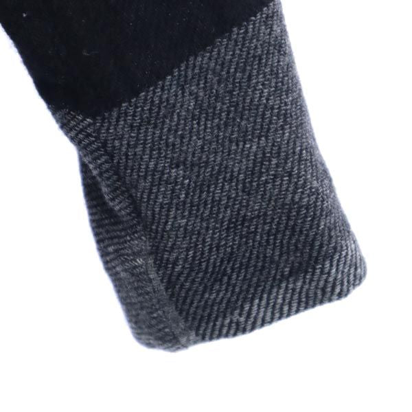 STEPHAN SCHNEIDER ステファンシュナイダー チェック柄 スタンドカラー ウールジャケット 3 グレー系 メンズ