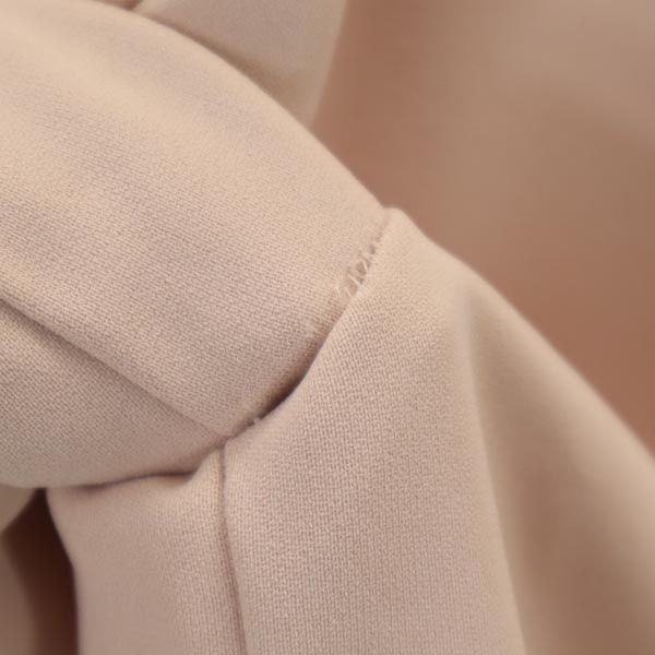 UNITED TOKYO ユナイテッドトウキョウ 日本製 7分袖 Vネック タック ブラウス 1 ベージュ系 レディース