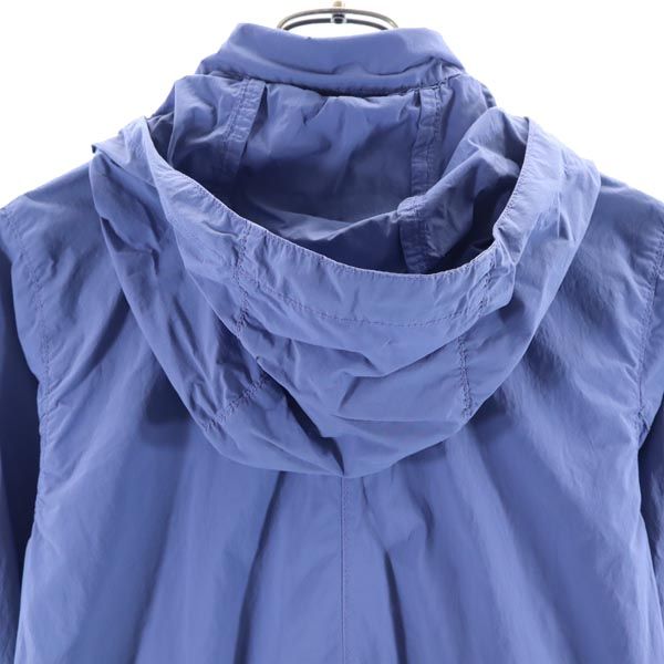 THE NORTH FACE ザノースフェイス NPW21767 ナイロンジャケット S ブルー フード レディース