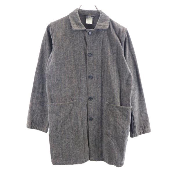 VETRA LE LUDE FRANCE ベトラルリュドフランス フランス製 ヘリンボーン ストライプ柄 ジャケット 16 ブラウン系 メンズ