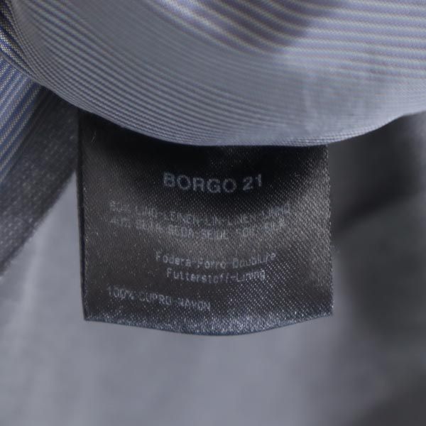 ARMANI アルマーニ イタリア製 スーツ 上下 セットアップ グレー テーラードジャケット メンズ