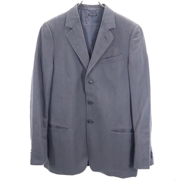 ARMANI アルマーニ イタリア製 スーツ 上下 セットアップ グレー テーラードジャケット メンズ