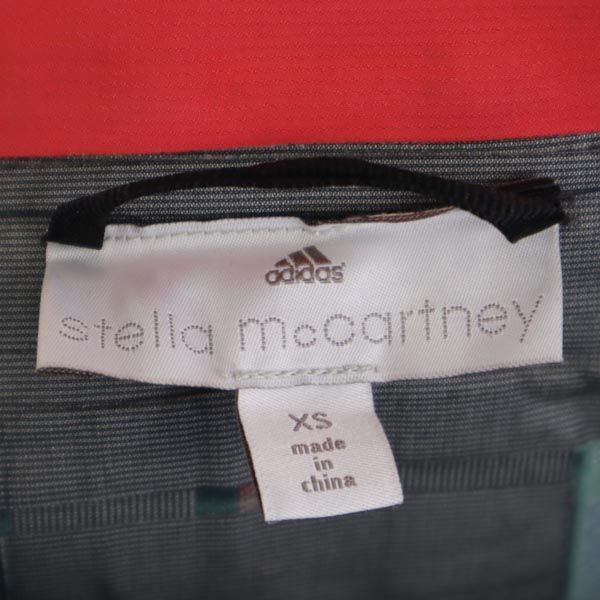 adidas アディダス マウンテンパーカー XS 赤 ブロックテックパーカー レディース