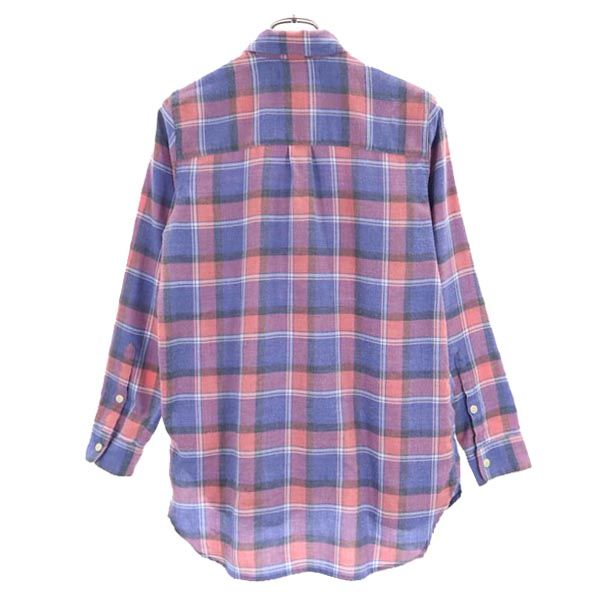 RIVET&THREAD チェック柄 長袖 シャツ XS レッド系 レディース