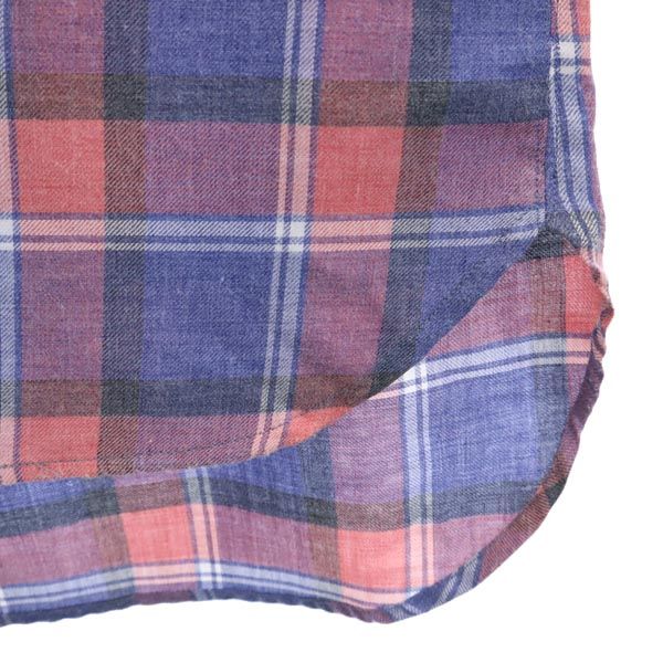 RIVET&THREAD チェック柄 長袖 シャツ XS レッド系 レディース