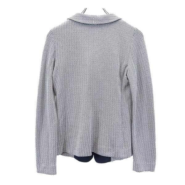 アルマーニコレッツォーニ 総柄 ジャケット 42 グレー系 ARMANI COLLEZIONI レディース