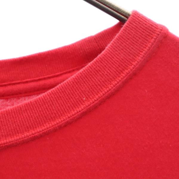 STUSSY ステューシー 日本製 半袖 Tシャツ S レッド系 オーバーサイズ ロンT メンズ