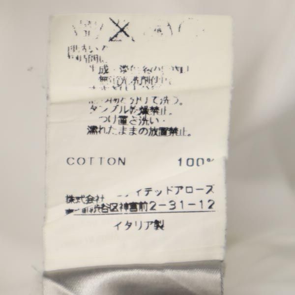 Dior ディオール イタリア製 長袖 シャツ 37 ホワイト系 UNITED ARROWS レディース