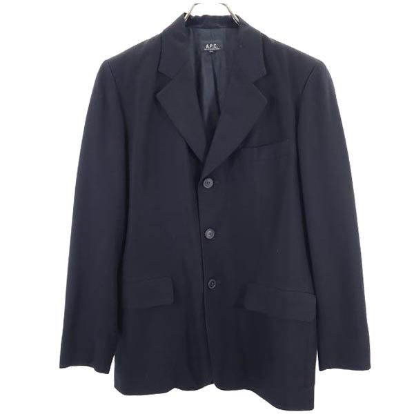 A.P.C. アーペーセー フランス製 テーラードジャケット M 黒 メンズ