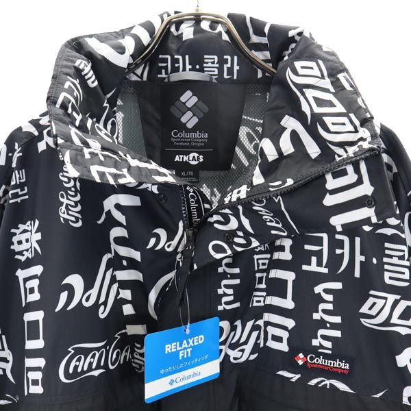 未使用 Columbia コロンビア アウトドアジャケット XL ブラック系 メンズ