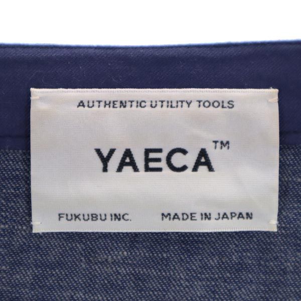 YAECA ヤエカ 日本製 長袖 デニム カットソー S レディース