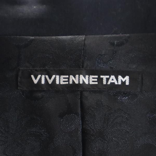 VIVIENNE TAM ヴィヴィアンタム 日本製 テーラードジャケット 0 ブラック系 レディース