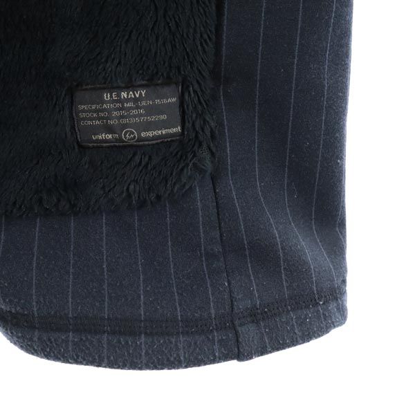 uniform experiment ユニフォームエクスペリメント 日本製 フリースジャケット 2 ネイビー系 メンズ