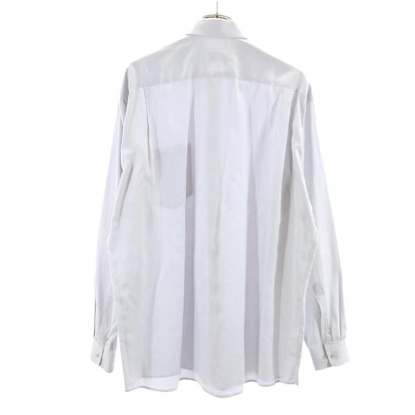 BOSS ボス 総柄 長袖 シャツ 16 1/2 水色系 メンズ