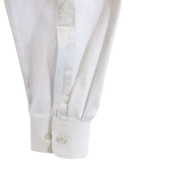 BOSS ボス 総柄 長袖 シャツ 16 1/2 水色系 メンズ