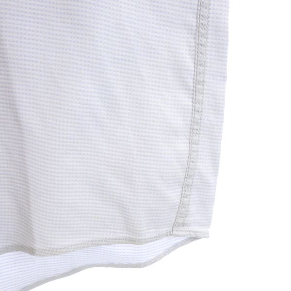 BOSS ボス 総柄 長袖 シャツ 16 1/2 水色系 メンズ