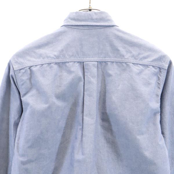 marka マーカ 日本製 長袖 ボタンダウンシャツ 1 ブルー系 メンズ