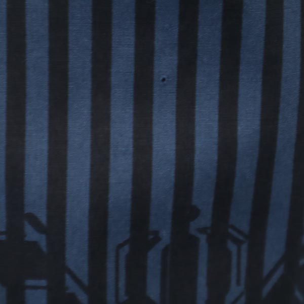 GIVENCHY ジバンシィ ストライプ柄 長袖 シャツ 16 緑系×黒 メンズ