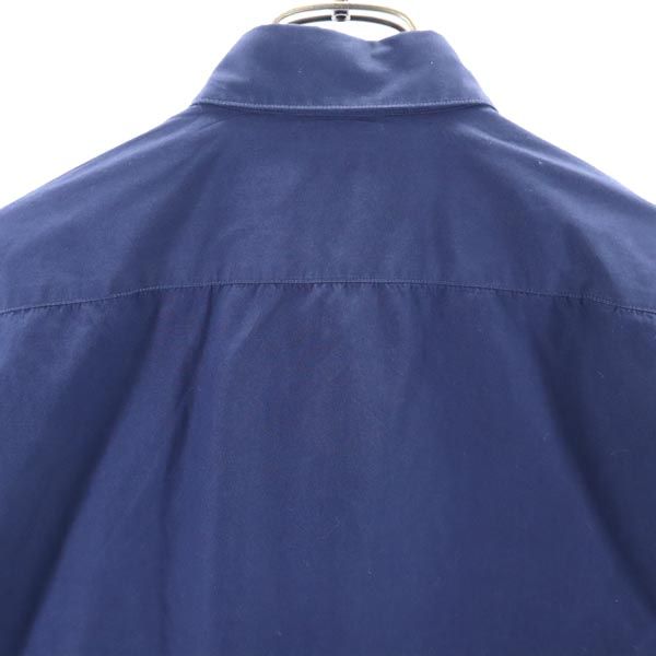 JOHN LAWRENCE SULLIVAN ジョンローレンスサリバン 日本製 長袖 シャツ 36 ネイビー メンズ