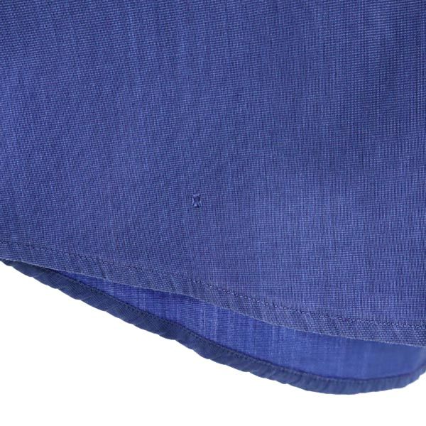 GUCCI グッチ イタリア製 長袖 シャツ 38 青系 メンズ