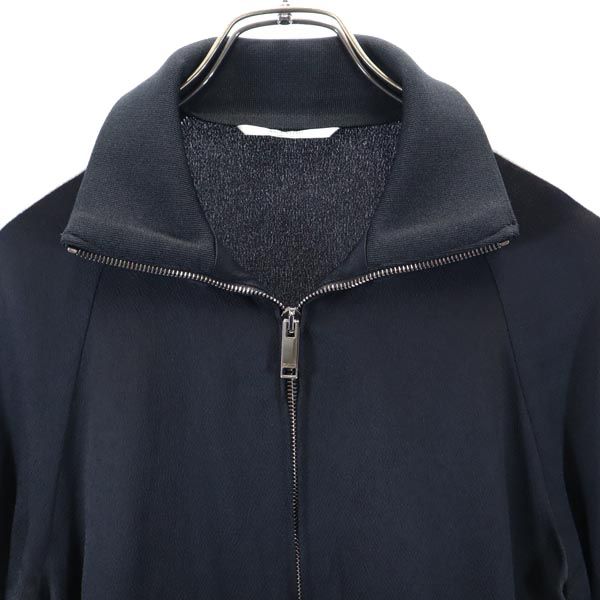 VALENTINO ヴァレンティノ イタリア製 ジャージジャケット 上下 セットアップ 上:44/下:50 黒 メンズ