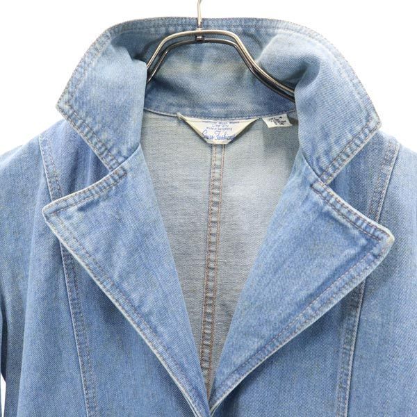 SearsFashions 80s ヴィンテージ デニムジャケット 10 テーラードジャケット レディース