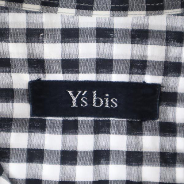 Y's bis ワイズビス 日本製 長袖 シャツ 黒系 メンズ
