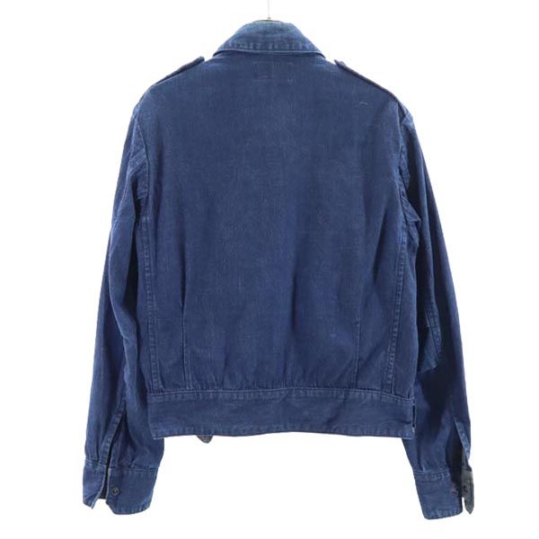 BLUE BLUE ブルーブルー 日本製 デニムジャケット 1 インディゴ Gジャン メンズ