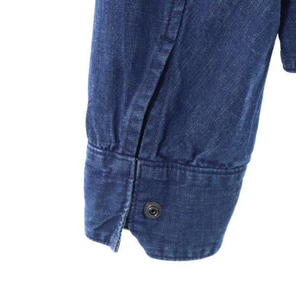 BLUE BLUE ブルーブルー 日本製 デニムジャケット 1 インディゴ Gジャン メンズ