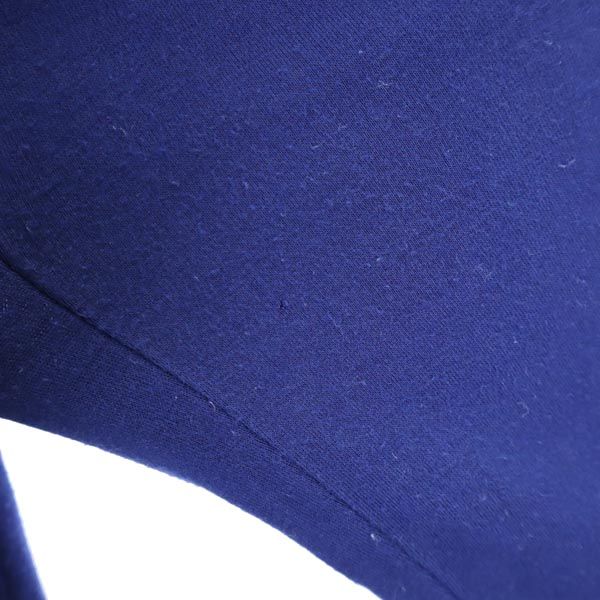 BURBERRY BLUE LABEL バーバリーブルーレーベル 三陽商会 ロゴプリント 長袖 Tシャツ 38 ネイビー ロンT レディース