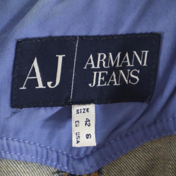 ARMANI JEANS アルマーニジーンズ 2WAY デニムジャケット S Gジャン レディース