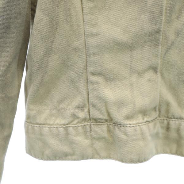 MAX&CO マックスアンドコー イタリア製 トラッカー ジャケット 38 ベージュ系 コットンジャケット レディース