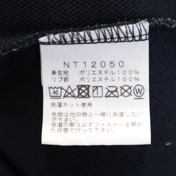 THE NORTH FACE ノースフェイス NT12050 ロゴ刺繍 ジップジャケット M ブラック系 メンズ