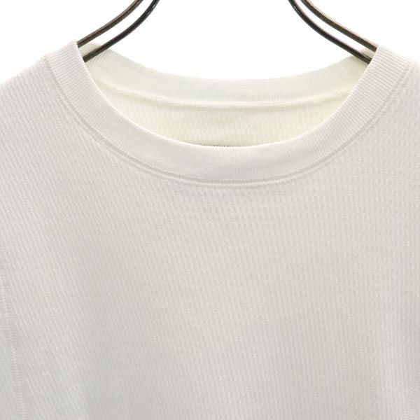 R.H. ViNTAGE アールエイチヴィンテージ 日本製 7分袖 スウェット XS 白系 カットソー レディース