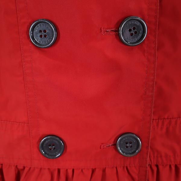 BURBERRY CHILDREN バーバリー チルドレン 三陽商会 コート 12Y 赤 キッズ