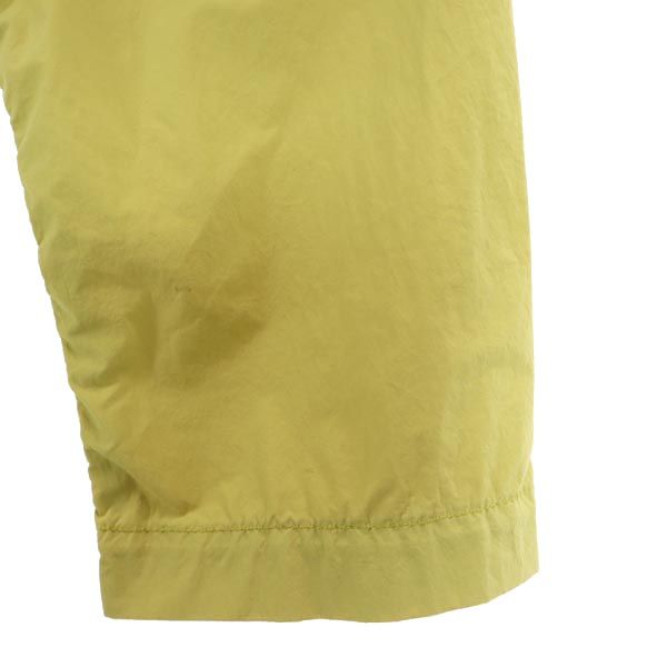 THE NORTH FACE ノースフェイス ロゴ刺繍 薄手 ナイロンジャケット M 黄系 コンパクト アラメダコート レディース
