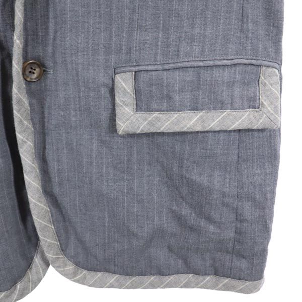 COMME des GARCONS HOMME コムデギャルソンオム 2013年 日本製 テーラードジャケット XXS グレー メンズ