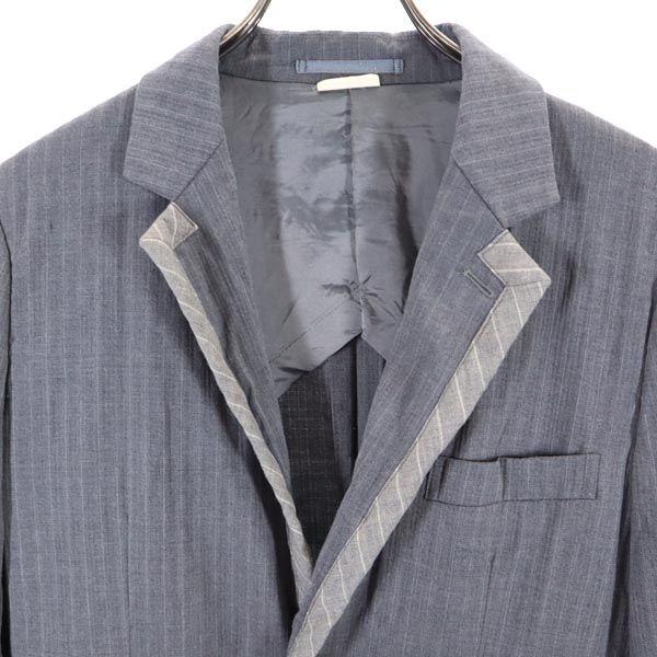 COMME des GARCONS HOMME コムデギャルソンオム 2013年 日本製 テーラードジャケット XXS グレー メンズ