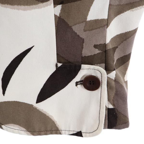 MAX MARA マックスマーラ 総柄 テーラードジャケット 38 茶系 レディース