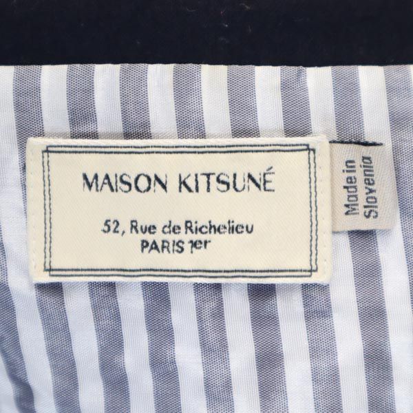 MAISON KITSUNE メゾンキツネ ウール スーツ 上下 セットアップ 46/42 ネイビー系 メンズ