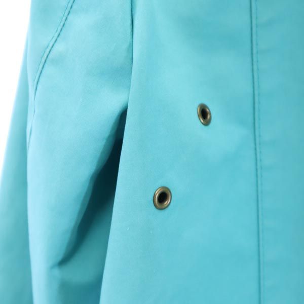 マッキントッシュフィロソフィー コットン コート 36 水色 MACKINTOSH PHILOSOPHY フード レディース