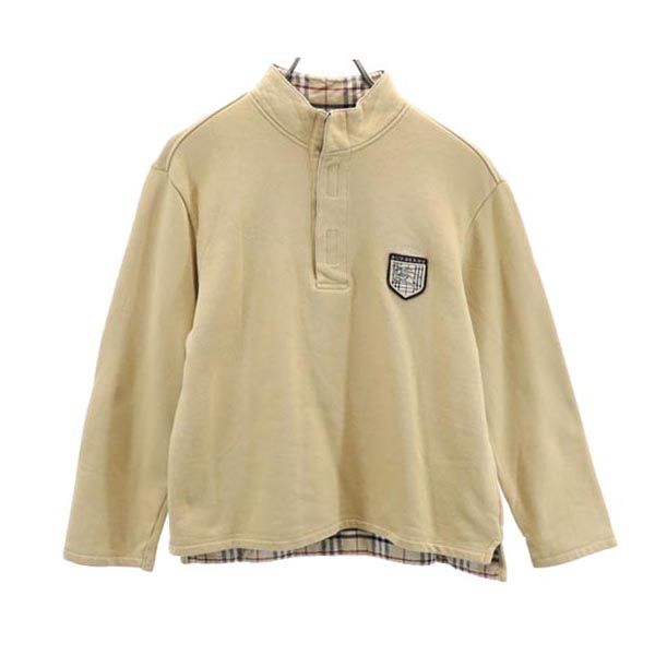 BURBERRY バーバリー 三陽商会 長袖 スウェット トレーナー 150A ベージュ プルオーバー キッズ