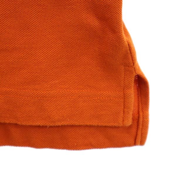 KENZO ケンゾー 日本製 ゴルフ 長袖 ポロシャツ 4 オレンジ系 メンズ