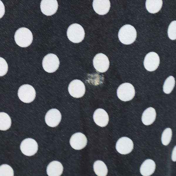 marimekko マリメッコ ドット柄 7分袖 ワンピース M グレー系 レディース