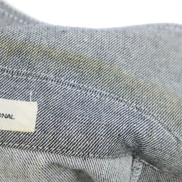 Rene ルネ 日本製 コットン テーラードジャケット 36 黒系 レディース