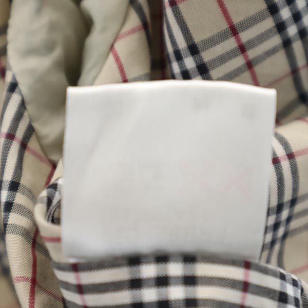 BURBERRY バーバリー スタンドカラー ジャケット 15 ライトベージュ レディース