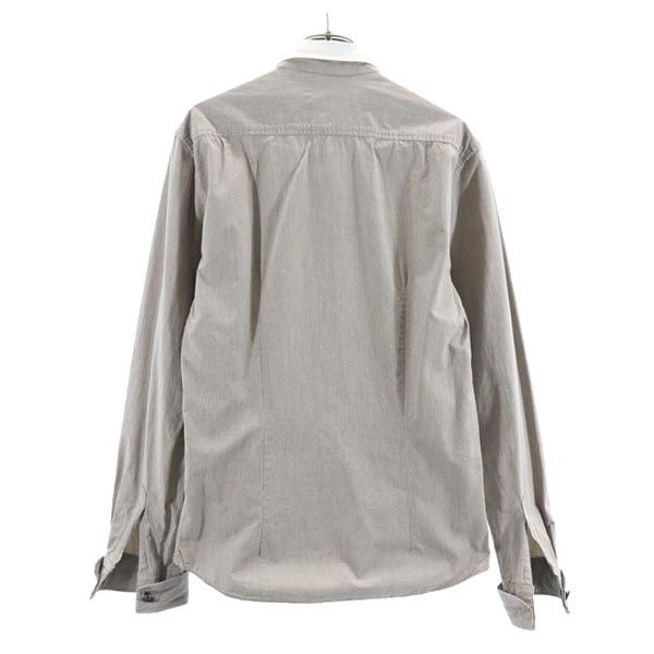 Milok ミロック 日本製 長袖 シャツ S ブラウン系 メンズ