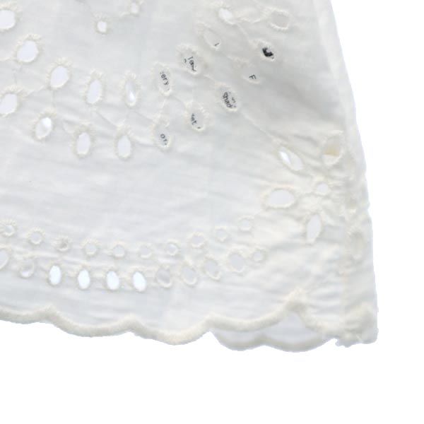 furfur ファーファー 長袖 レース カットソー F 白系 レディース