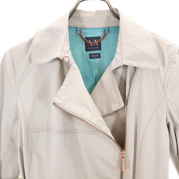 ARMANI EXCHANGE アルマーニ エクスチェンジ ステンカラーコート S ベージュ系 レディース