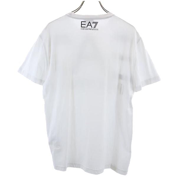 Emporio Armani エンポリオアルマーニ ロゴプリント 半袖 Tシャツ S ホワイト系 メンズ